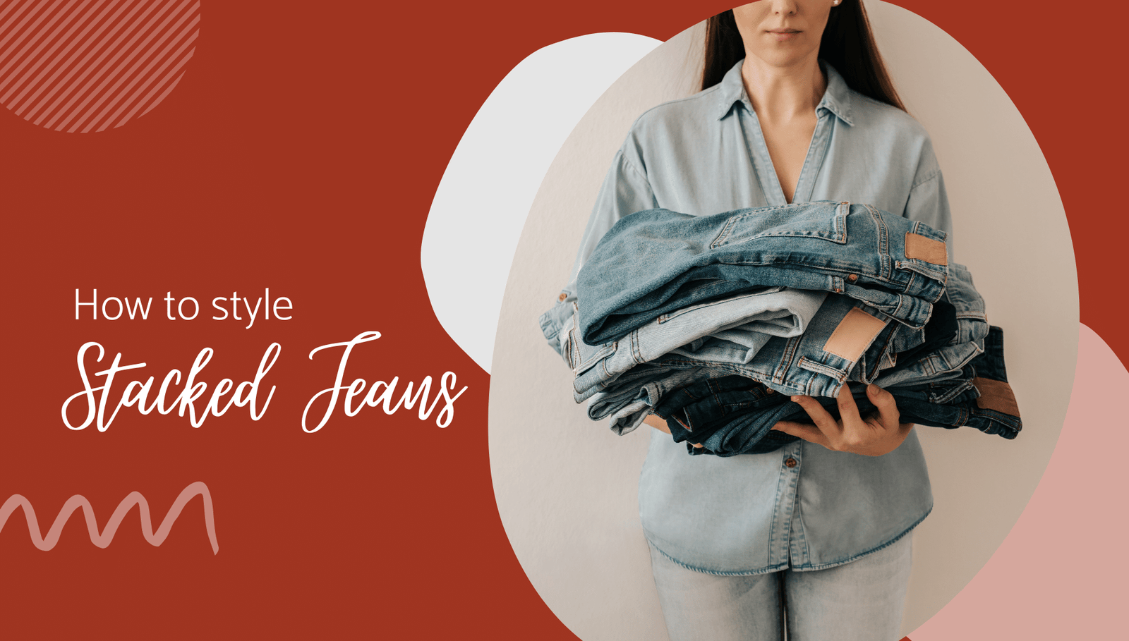 How to style Stacked Jeans