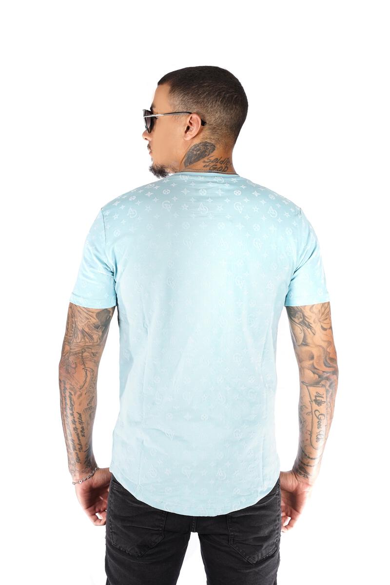 Relaxed Fit Blue Tee - George V