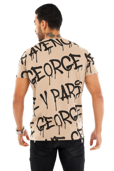 Urban Art Inspired Streetwear - George V Tee Back Detail