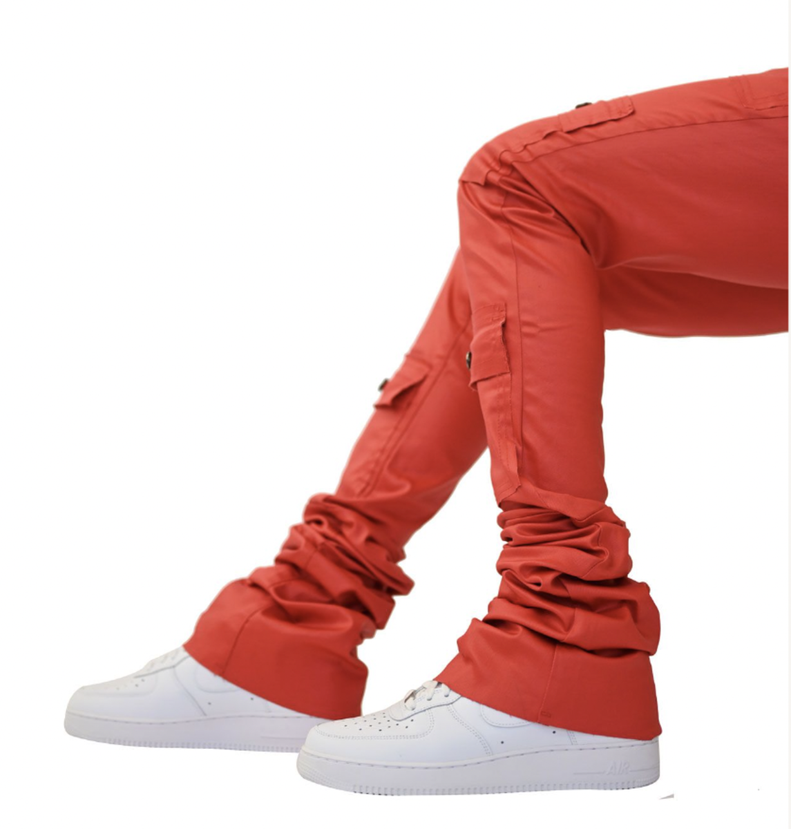 Doctrine - Stacked Wax Jeans - Red