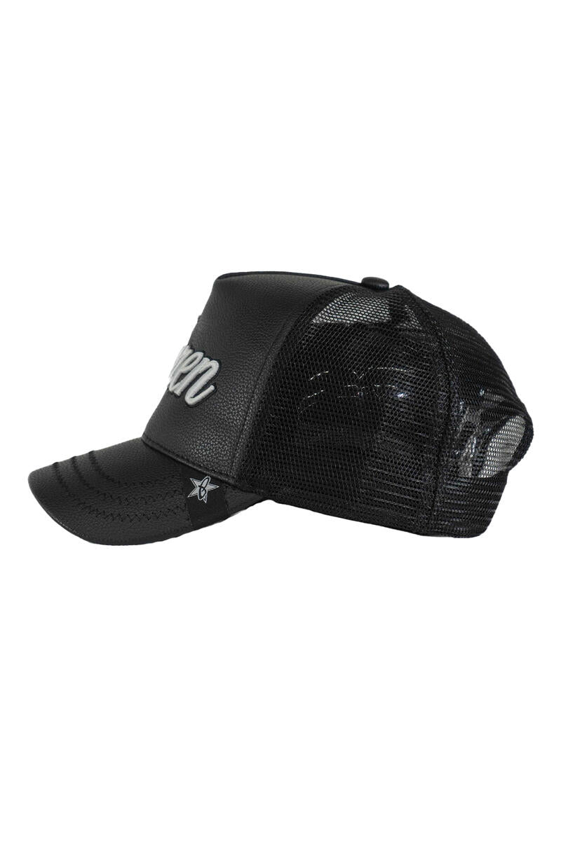 JUREN - MUCHO - TRUCKER HAT - BLACK