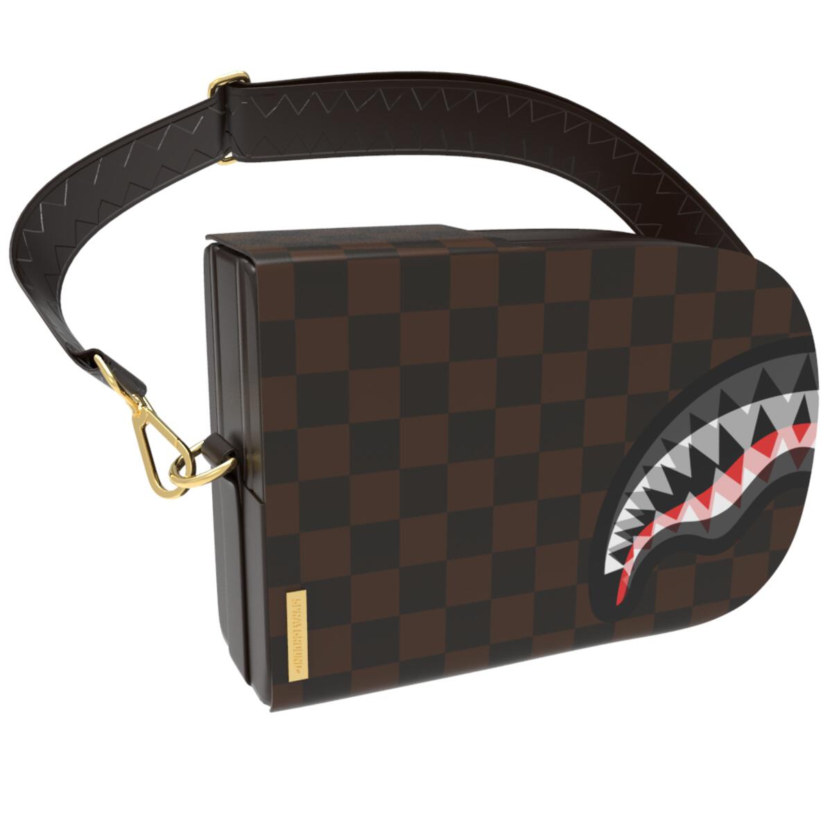 SPRAYGROUND SHARKS IN PARIS LENTICULAR CHOMP BACKPACK SLING