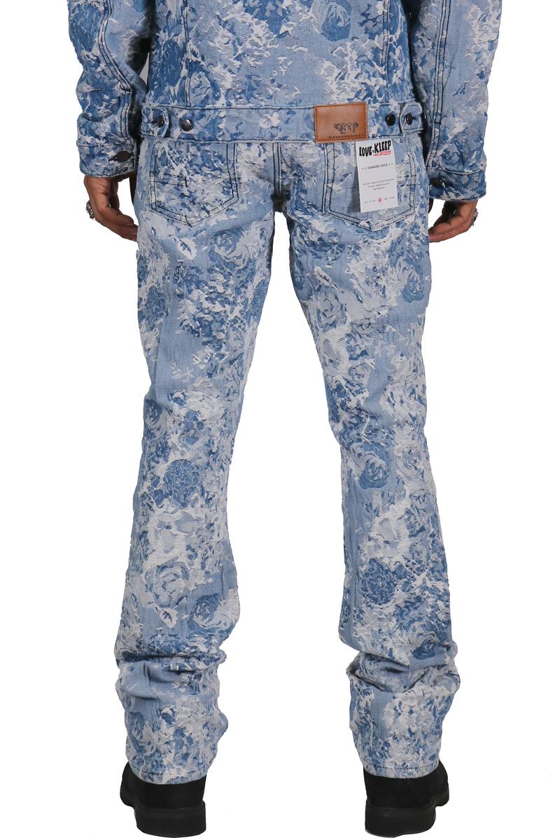 Kleep- Denim Stacked - Flex - Blue