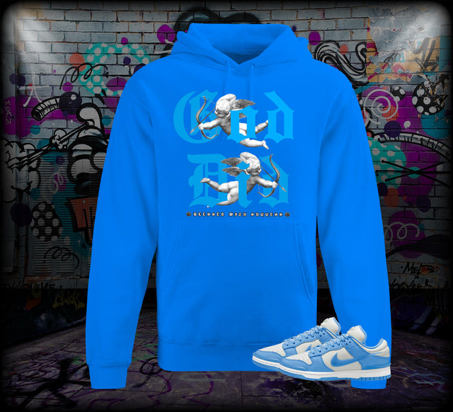 Game Changer - Hoodie - God Did - Ligh Blue