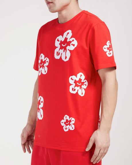 Men's Red Tear Drip T-Shirt