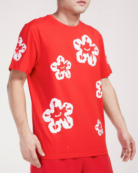 Casual Red T-Shirt for Men