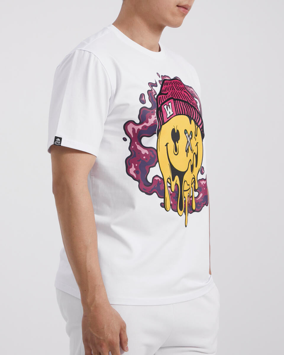 High Life White T-Shirt - Side View