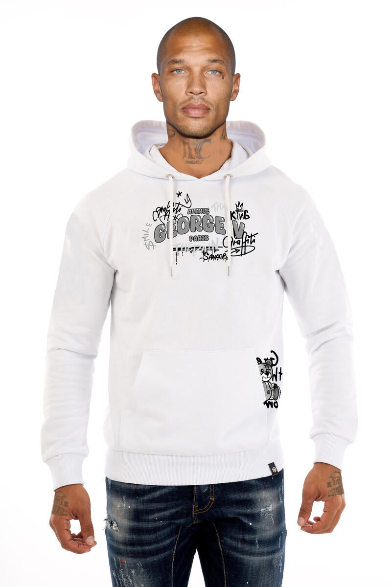 GEORGE V PARIS BEAR HOODIE MULTI COLORS