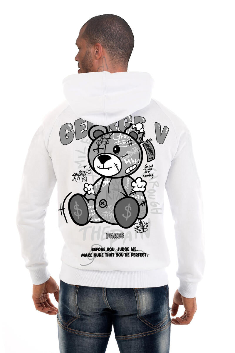 GEORGE V PARIS BEAR HOODIE MULTI COLORS