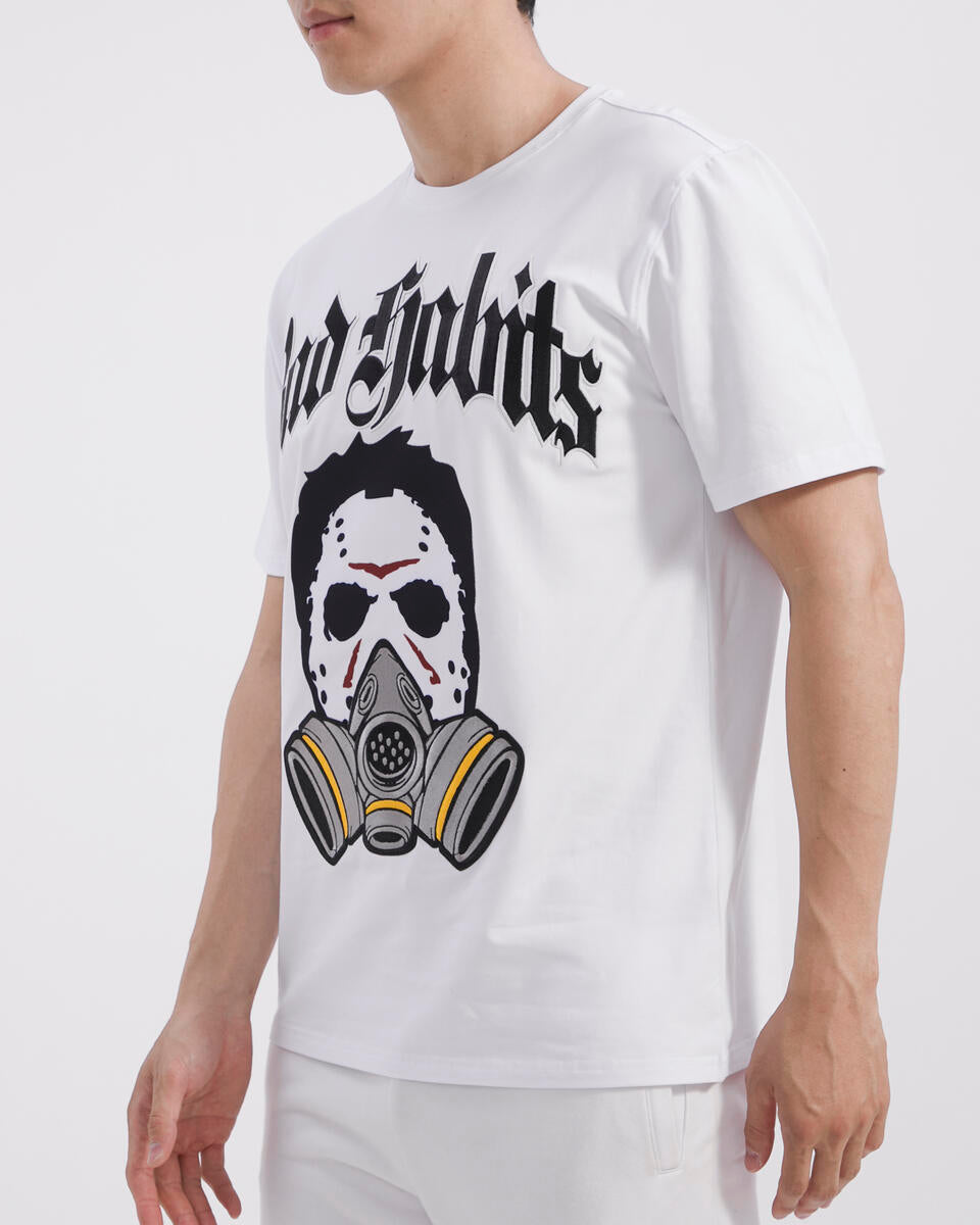 White Graphic Tee - Men's Fashion