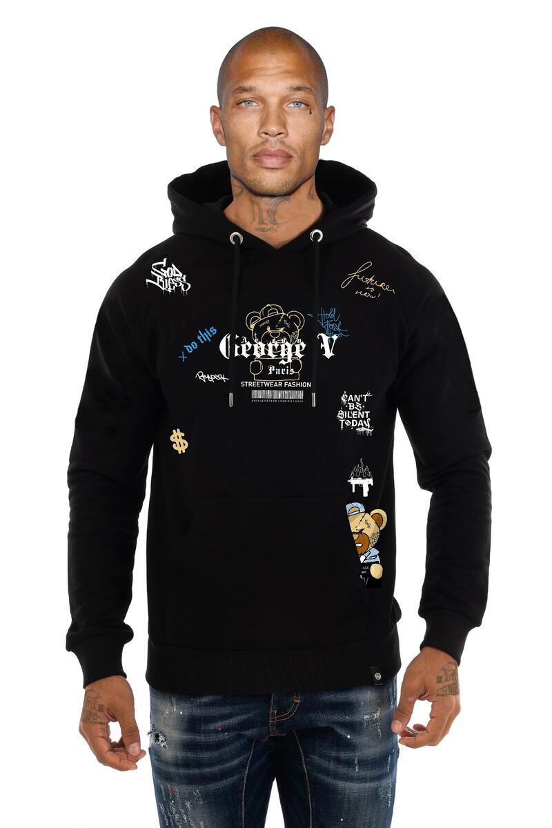 George V Paris Hoodie GV2633 Multi Colors