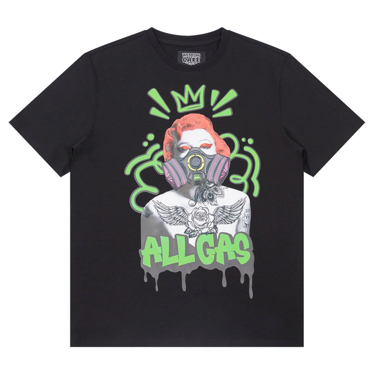 Wedding Cake - T Shirt - All Gas - Black