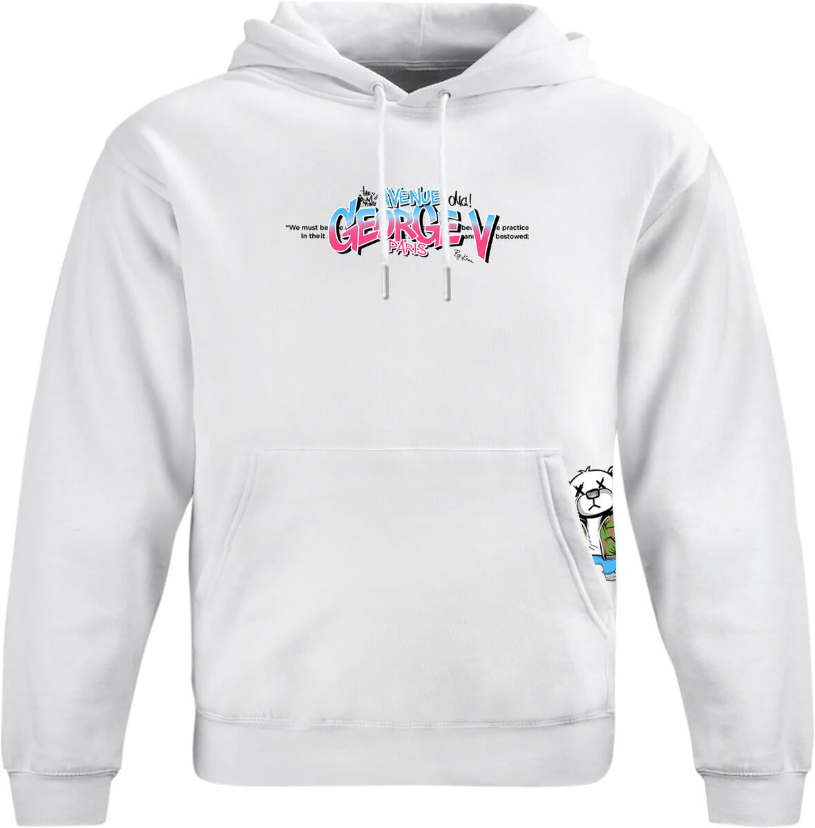 GEORGE V PARIS BEAR HOODIE MULTI COLORS