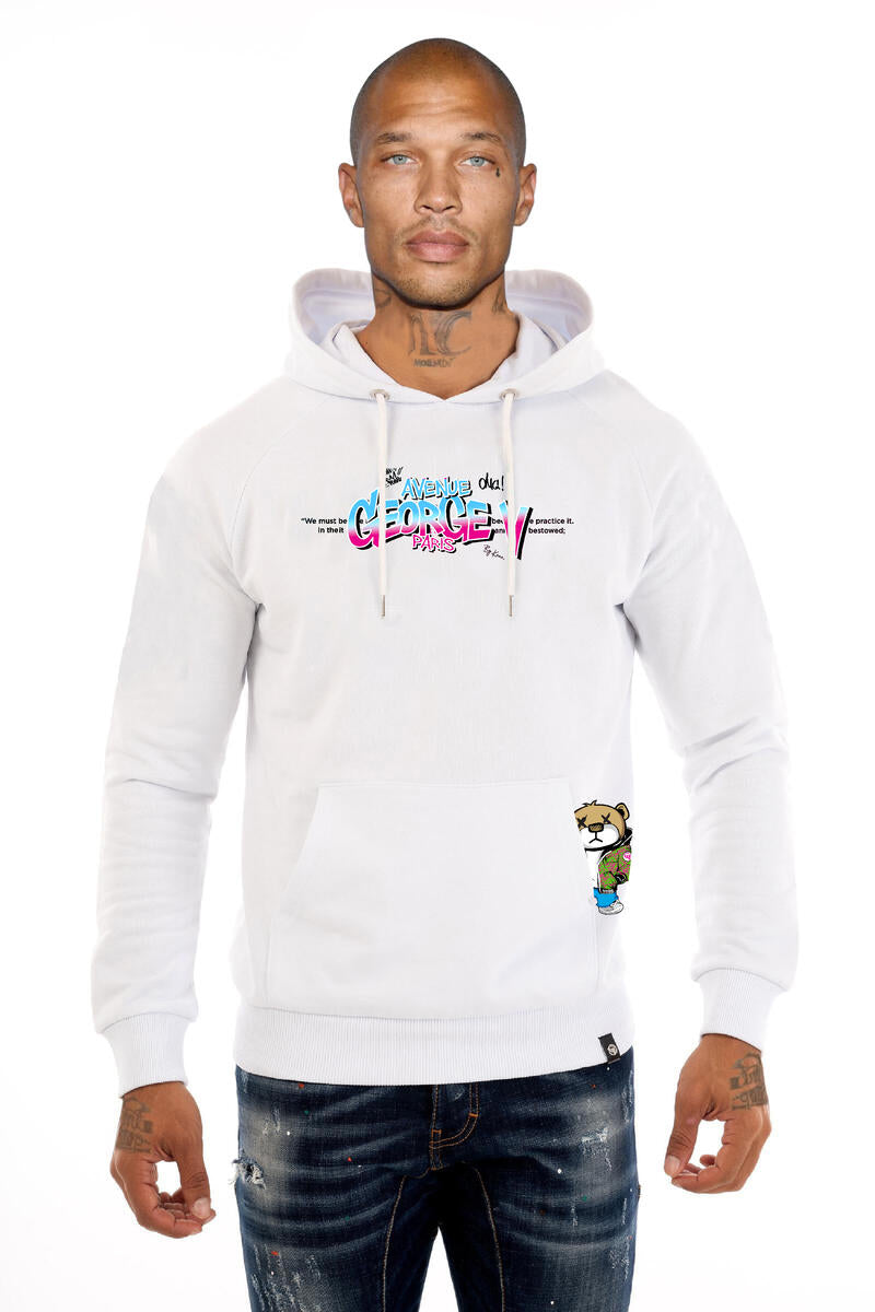 GEORGE V PARIS BEAR HOODIE MULTI COLORS