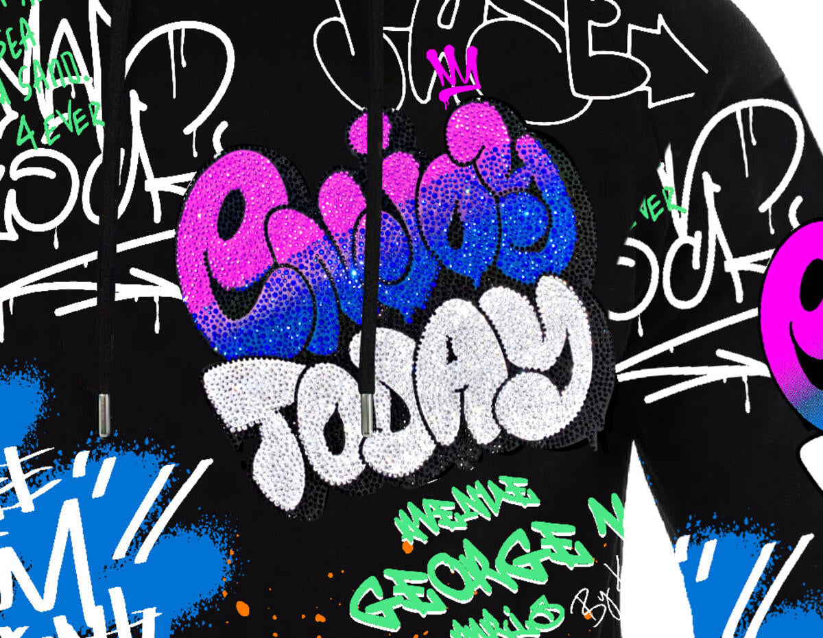 George V Paris Hoodie GV2649 Multi Colors