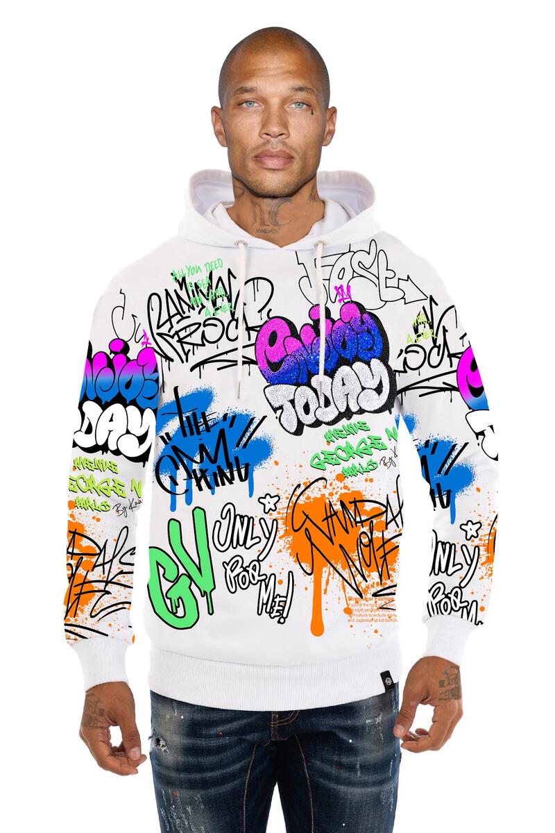 George V Paris Hoodie GV2649 Multi Colors