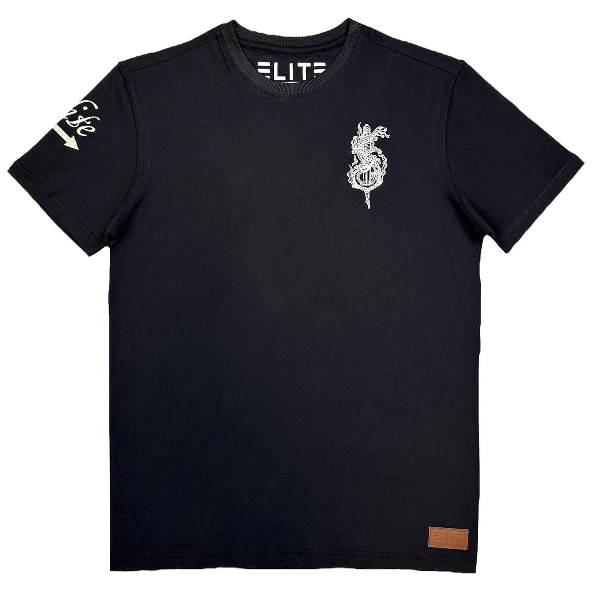 Elite - T Shirt - My Only Enemy Is Me - Black