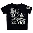 Elite - T Shirt - My Only Enemy Is Me - Black