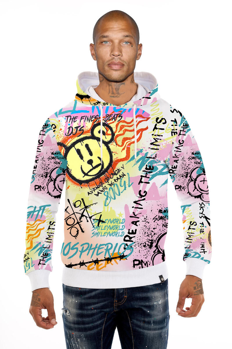 George V Paris Hoodie GV2639 White