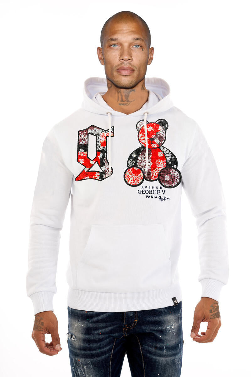 George V Paris Hoodie GV2657 Multi Colors Go One Size Up