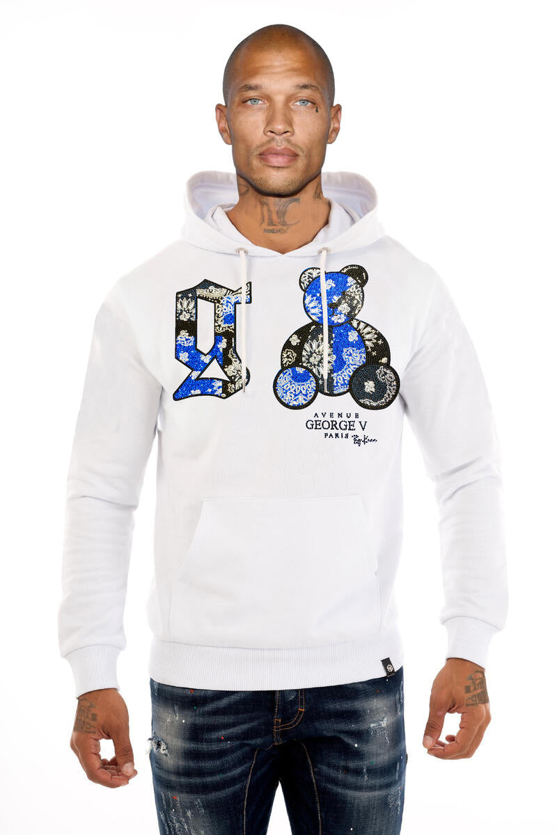 George V Paris Hoodie GV2657 Multi Colors Go One Size Up