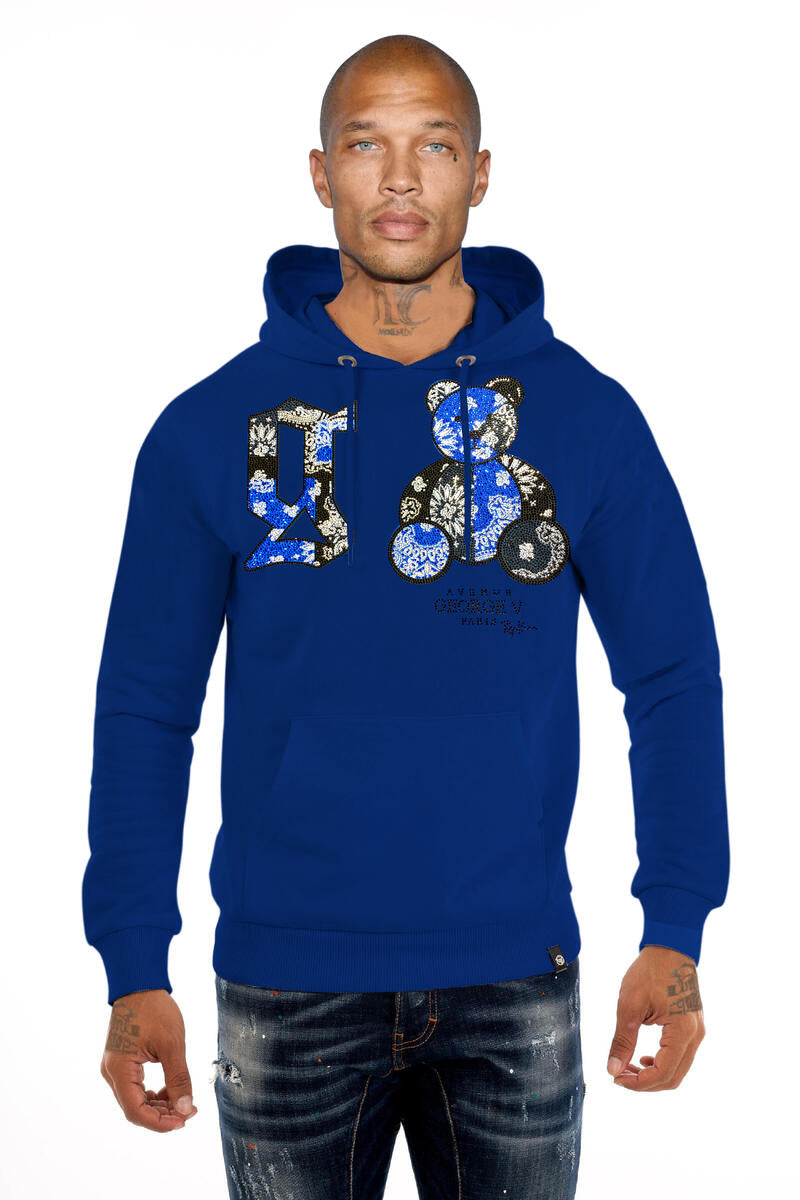 George V Paris Hoodie GV2657 Multi Colors Go One Size Up