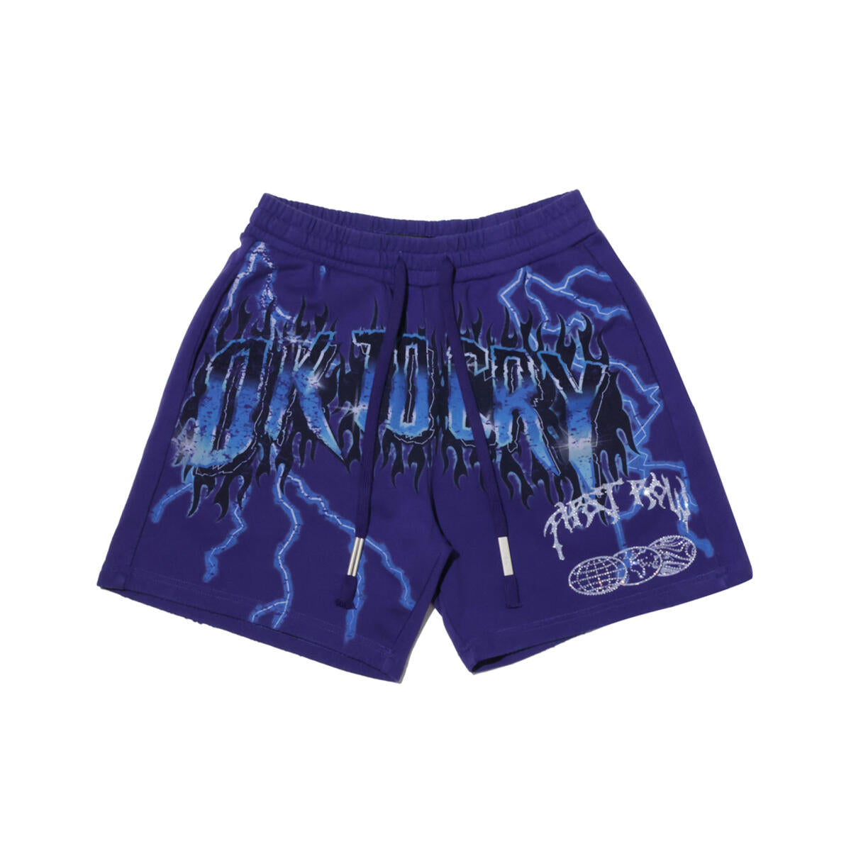 Casual Men's Purple Shorts