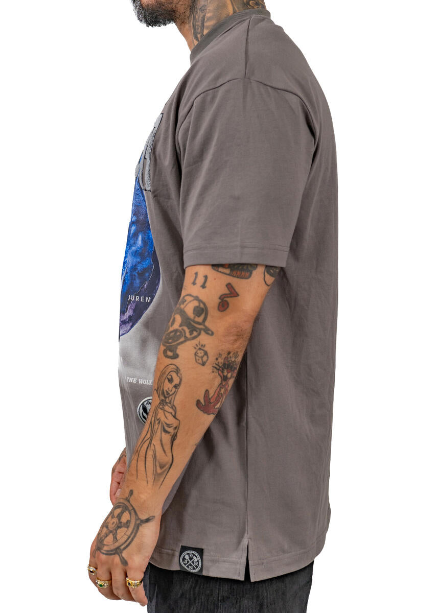 Juren Alpha Wolf Chenille T-Shirt Multi Color