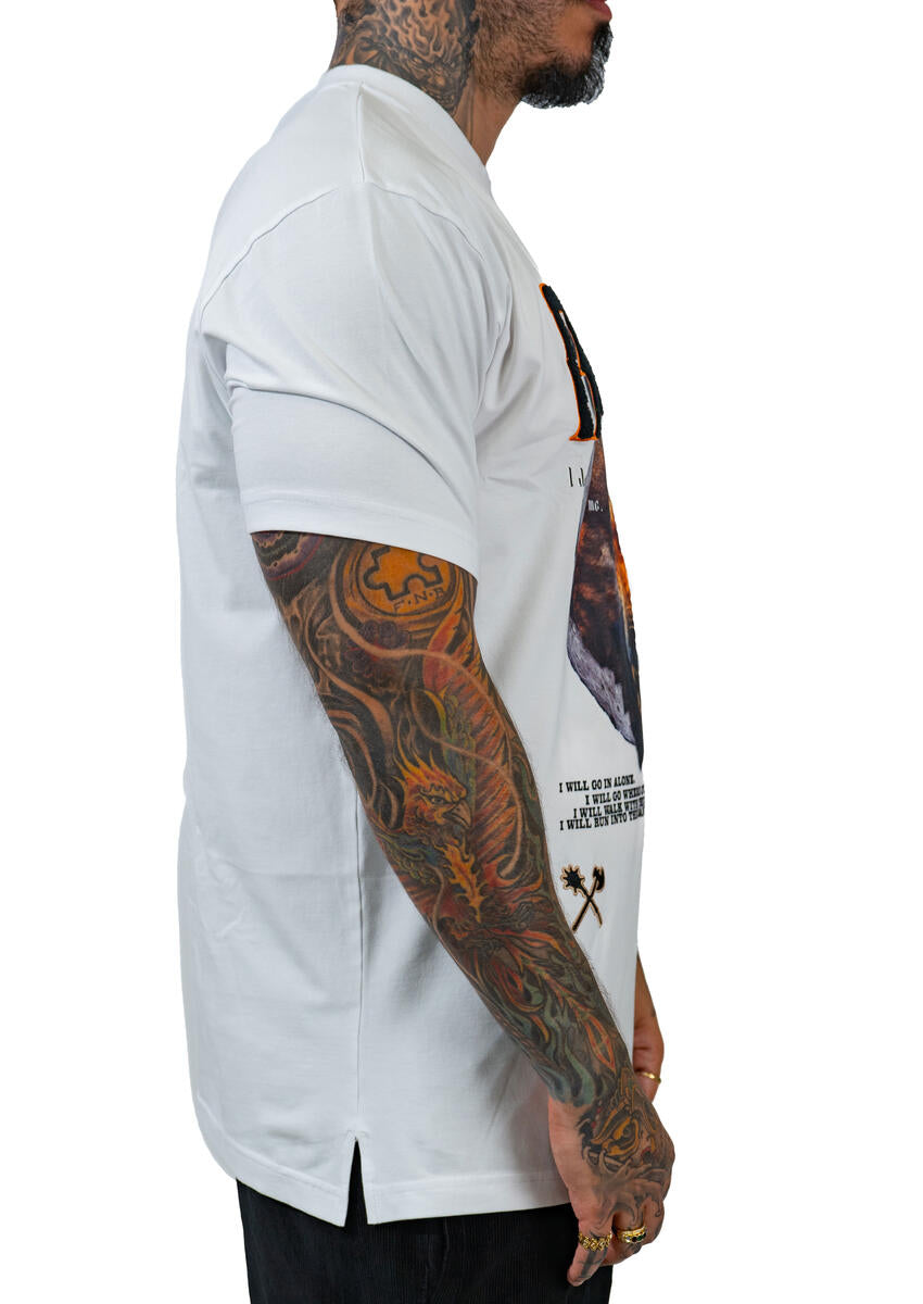 Juren Alpha Wolf Chenille T-Shirt Multi Color