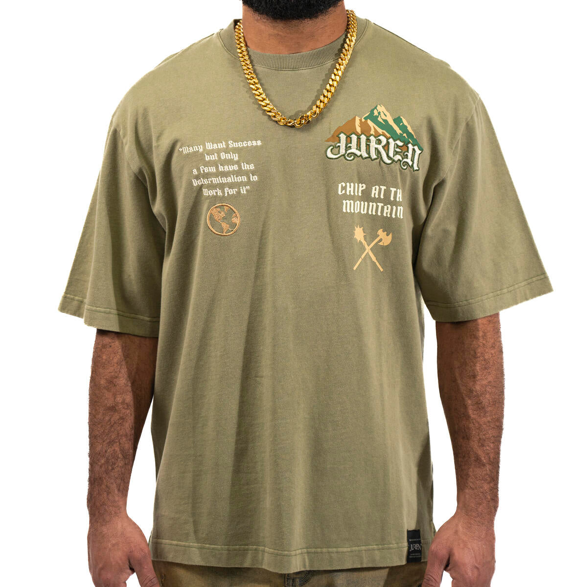 Juren Chip At The Mountain T-Shirt Multi Color