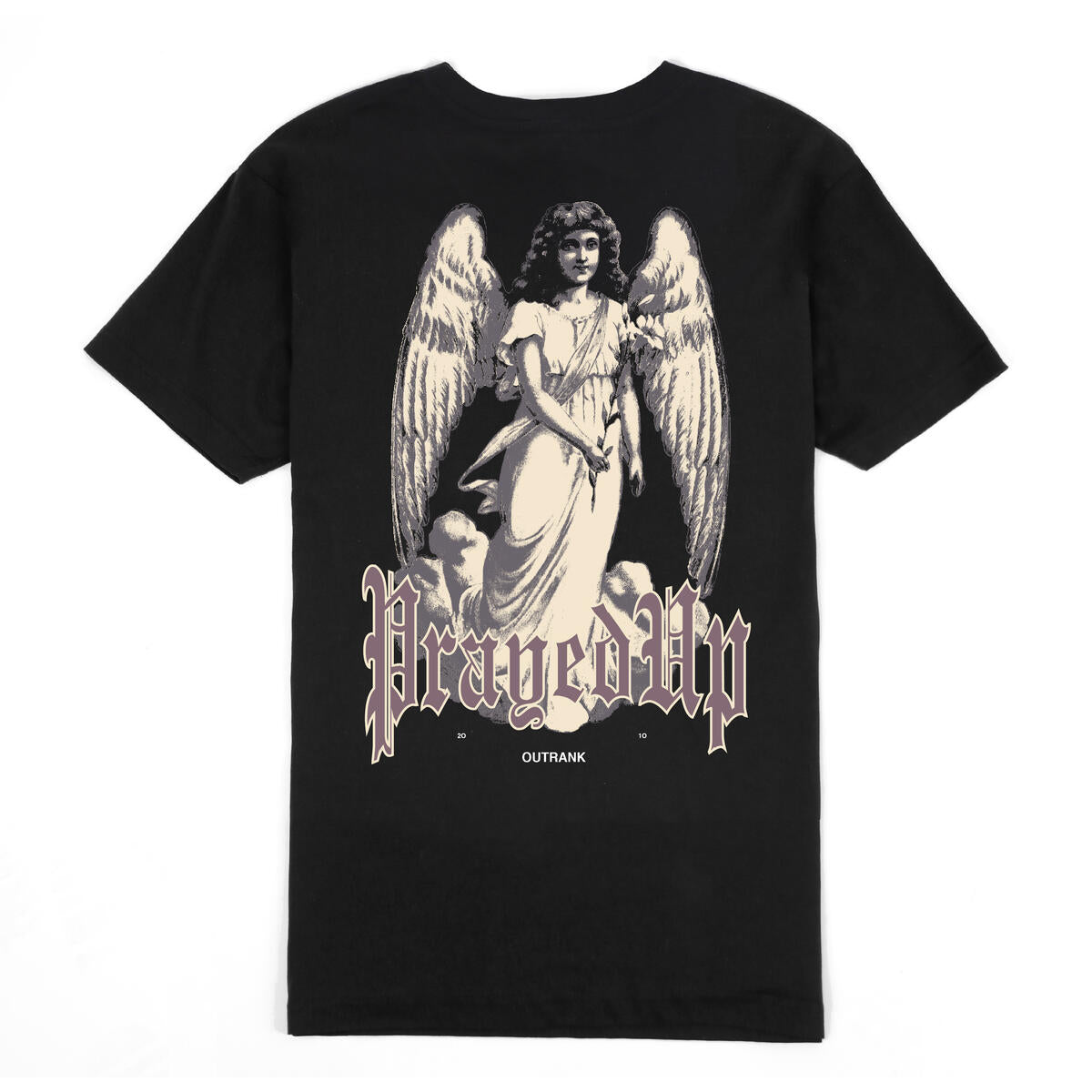 Outrank T-Shirt Prayed Up Black