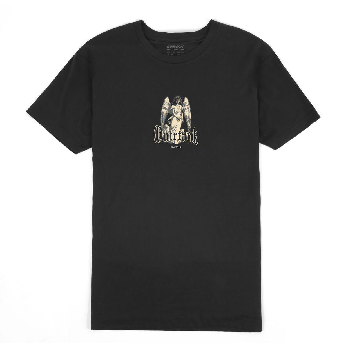 Outrank T-Shirt Prayed Up Black