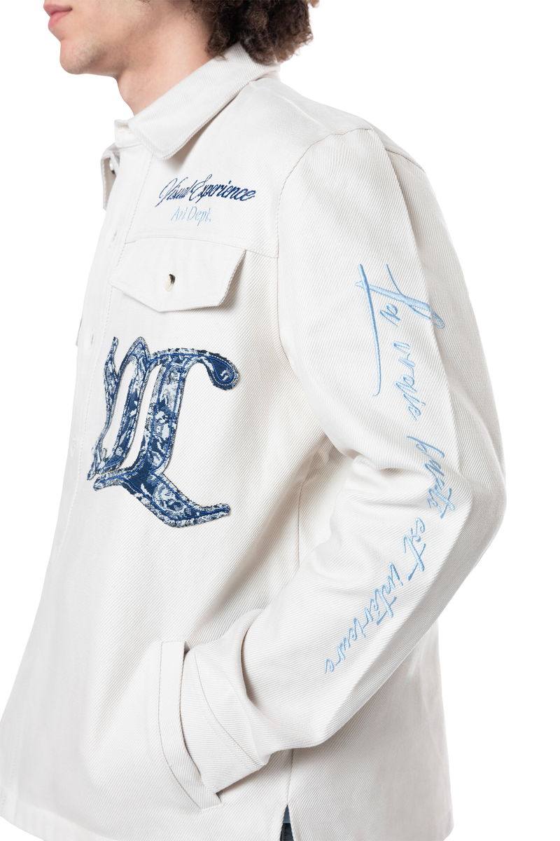 SMOKE RISE REGULAR COLLAR LS OVERSHIRT MULTI COLORS