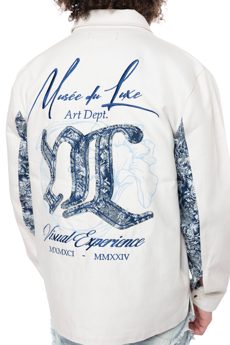 SMOKE RISE REGULAR COLLAR LS OVERSHIRT MULTI COLORS