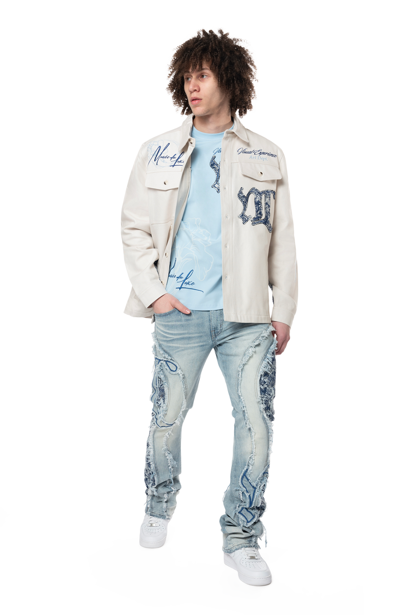 SMOKE RISE REGULAR COLLAR LS OVERSHIRT MULTI COLORS