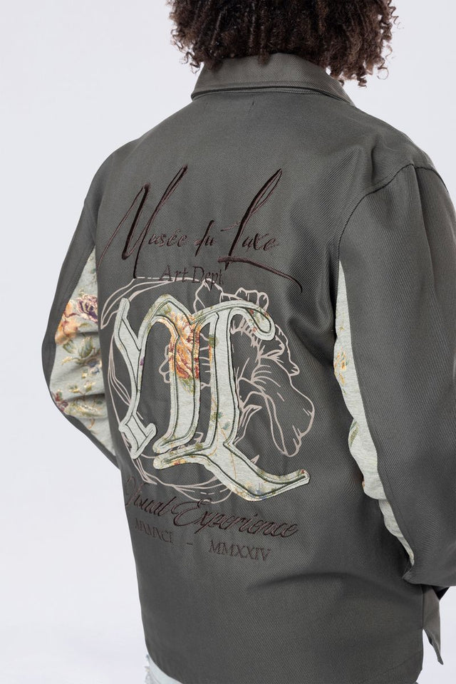 SMOKE RISE REGULAR COLLAR LS OVERSHIRT MULTI COLORS