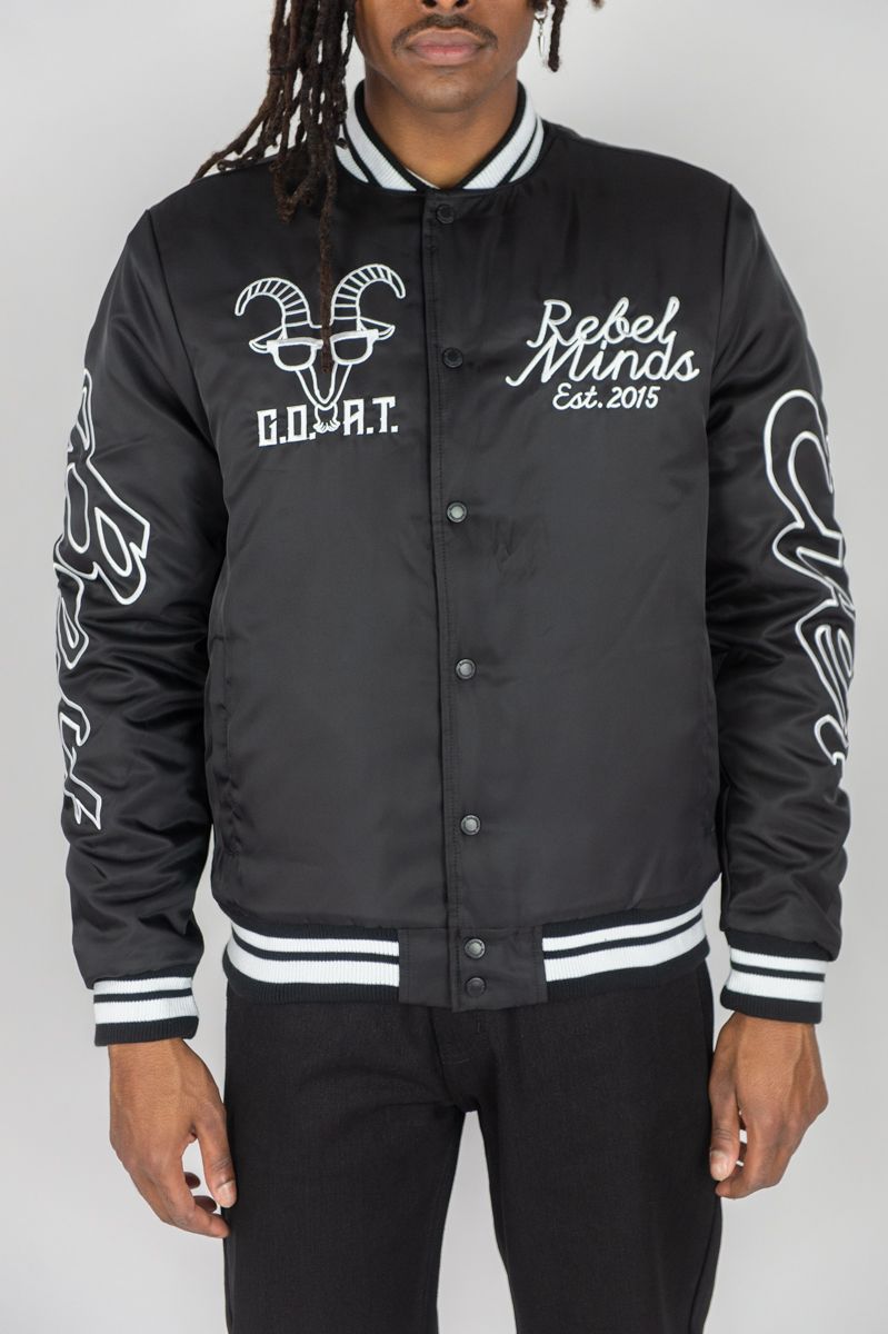 REBEL MINDS NYLON JACKET G.O.A.T MULTI COLORS