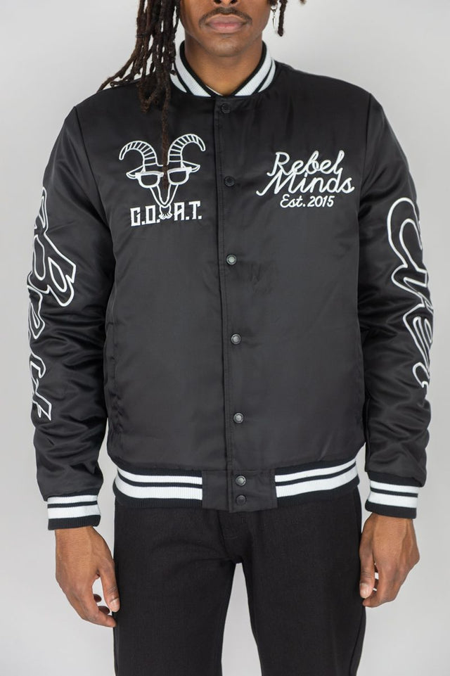 REBEL MINDS NYLON JACKET G.O.A.T MULTI COLORS