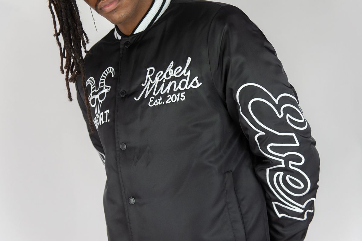 REBEL MINDS NYLON JACKET G.O.A.T MULTI COLORS