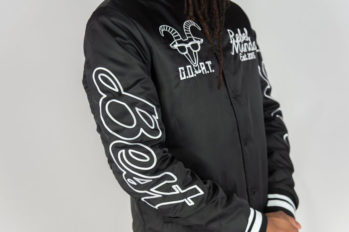 REBEL MINDS NYLON JACKET G.O.A.T MULTI COLORS