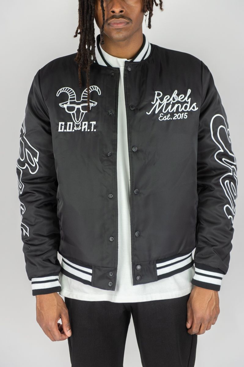 REBEL MINDS NYLON JACKET G.O.A.T MULTI COLORS
