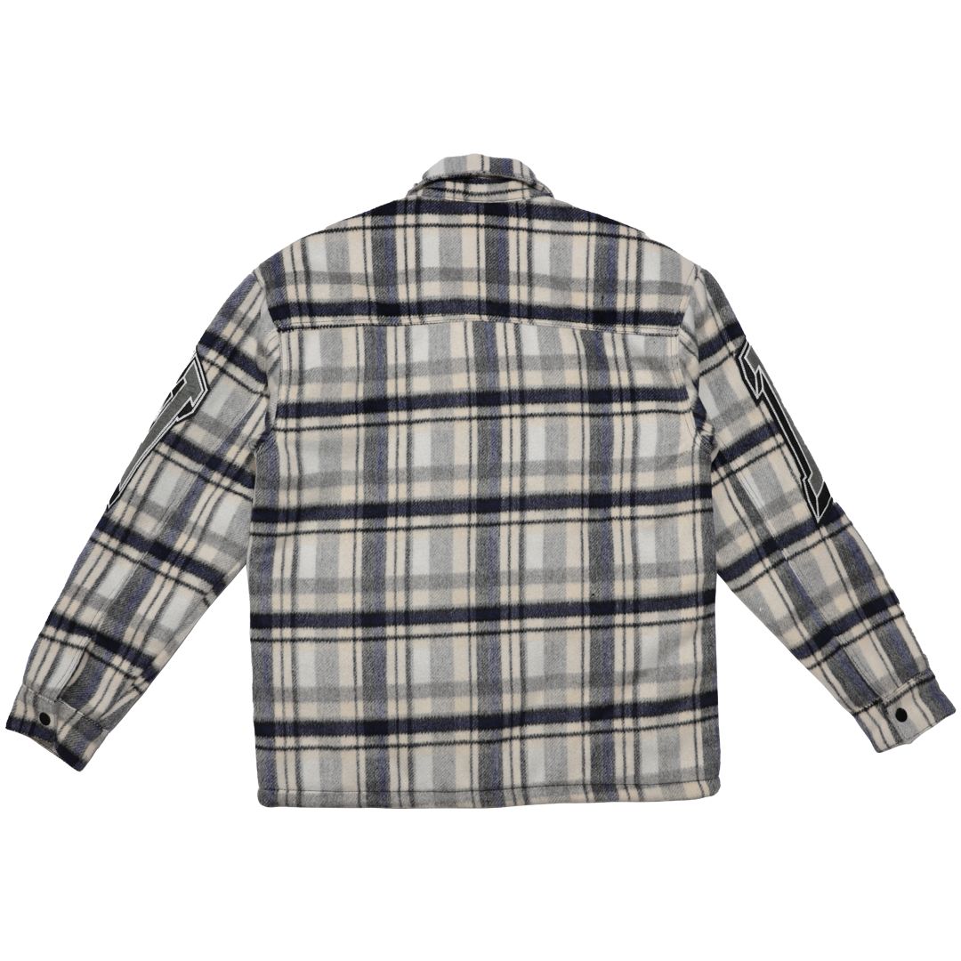 FIRST ROW SPORTING LOGO MULTI PATCHES SHACKET