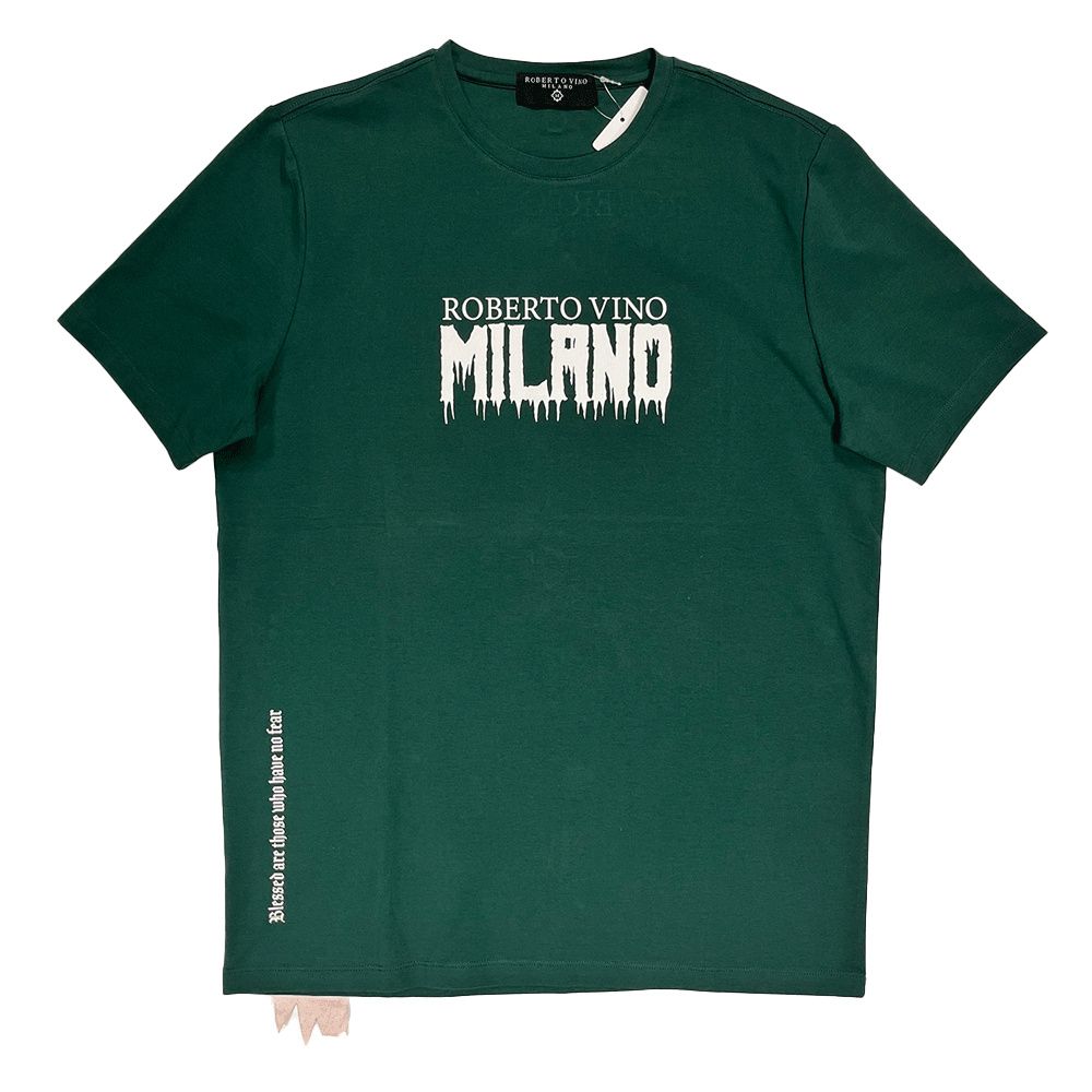 ROBERTO VINO MILANO BRAVE SNAKE T-SHIRT MULTI COLORS