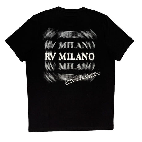 ROBERTO VINO MILANO BLUR T-SHIRT BLACK