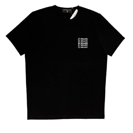 ROBERTO VINO MILANO BLUR T-SHIRT BLACK