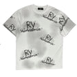 ROBERTO VINO MILANO RV ALL OVER T-SHIRT MULTI COLORS