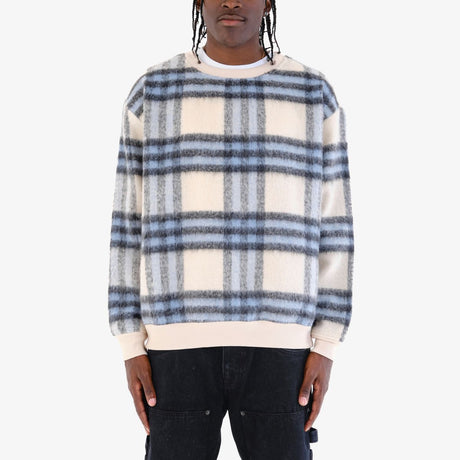 COPPER RIVET BRUSHED FLANNEL CREWNECK MULTI COLORS