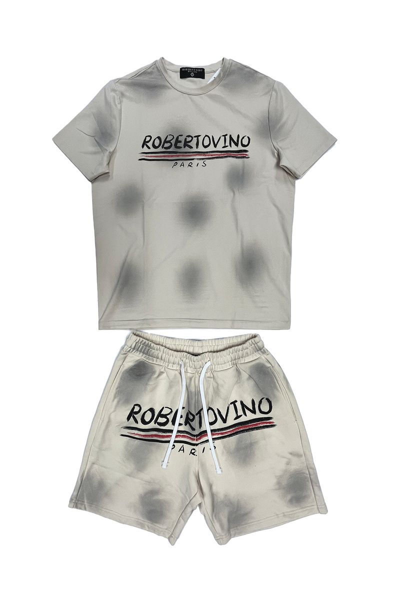 ROBERTO VINO MILANO PARIS SHORT SET MULTI COLORS