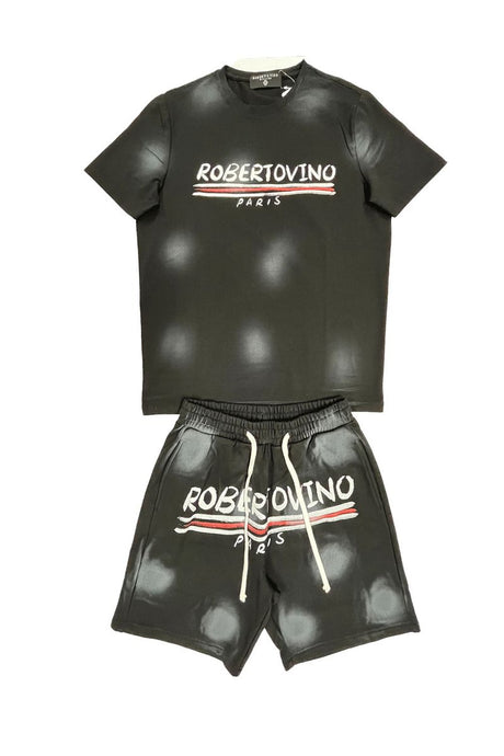 ROBERTO VINO MILANO PARIS SHORT SET MULTI COLORS