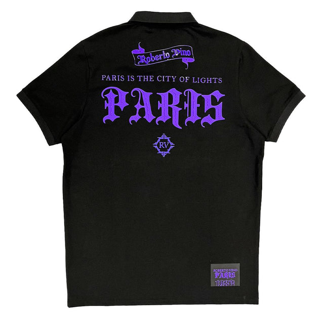 ROBERTO VINO MILANO PARIS POLO SHIRT MULTI COLORS